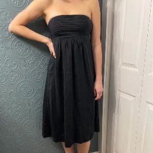 Banana Republic black silk cocktail dress, SZ 0